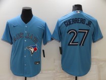 Toronto Blue Jays Vladimir GUERRERO JR. #27 Light Blue Baseball Jersey