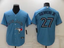 Toronto Blue Jays Vladimir GUERRERO JR. #27 Light Blue Baseball Jersey