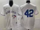 Toronto Blue Jays Vladimir White  #42 Baseball Jersey