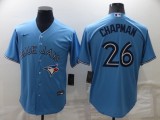 Toronto Blue Jays Vladimir Ligth Blue CHAPMAN #26 Baseball Jersey