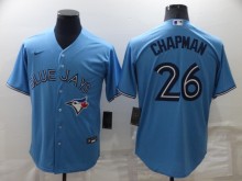Toronto Blue Jays Vladimir Ligth Blue CHAPMAN #26 Baseball Jersey