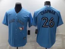 Toronto Blue Jays Vladimir Ligth Blue CHAPMAN #26 Baseball Jersey