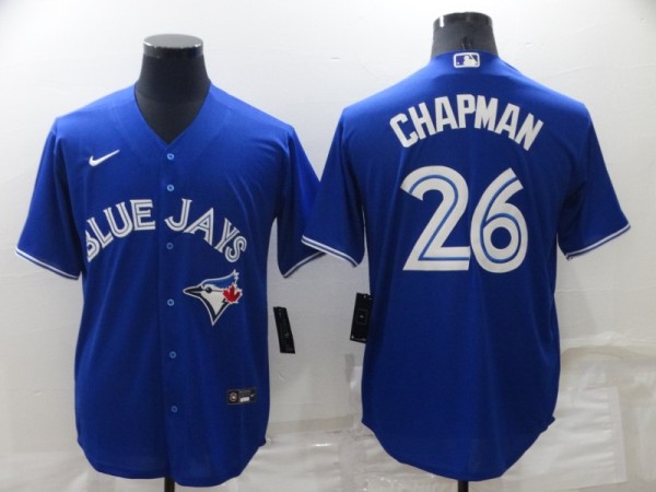 Toronto Blue Jays Vladimir Blue CHAPMAN #26 Baseball Jersey