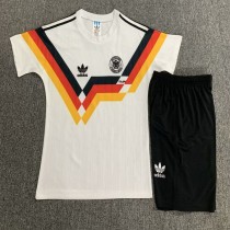 1990 Germany Home Kids Retro Jersey
