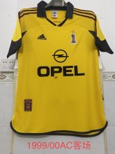 99/00 AC Milan Away Retro Jersey