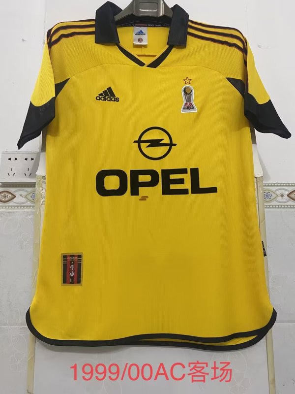 99/00 AC Milan Away Retro Jersey