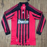 07/08 AC Milan Home Retro Jersey Long Sleeve