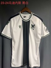 23/24 Udinese Calcio White Jersey Fans Version Thai Quality