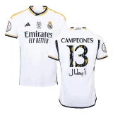 2023/24 Real Madrid CAMPEONES #13 Home Jersey  1:1 Quality Fan Version