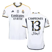 2023/24 Real Madrid CAMPEONES #13 Home Jersey  1:1 Quality Fan Version