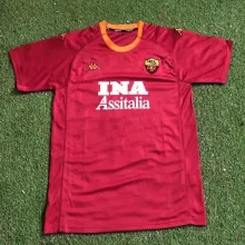 00/01 Roma Home Retro Jersey