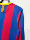 10/11 Barcelona Home Retro Jersey Liga Version Long Sleeve