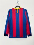 10/11 Barcelona Home Retro Jersey Liga Version Long Sleeve