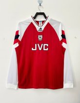 92/94 Arsenal Home Retro Jersey Long Sleeve
