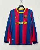 10/11 Barcelona Home Retro Jersey Liga Version Long Sleeve