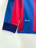 10/11 Barcelona Home Retro Jersey Liga Version Long Sleeve