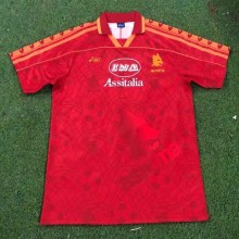 95/96 Roma Home Retro Jersey