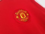 10/11 Man United  Home Retro Jersey Long Sleeve