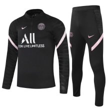 21/22 PSG Black Sweater Tracksuit Thai Quality