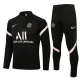 21/22 PSG Black Sweater Tracksuit Thai Quality