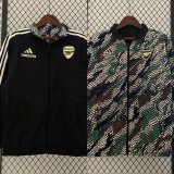 23/24 Arsenal Windbreaker Jacket two-sided Jacket Thai Quality