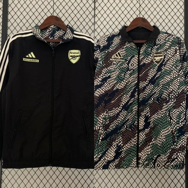 23/24 Arsenal Windbreaker Jacket two-sided Jacket Thai Quality