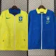 23/24 Brazil Windbreaker Jacket two-sided Jacket Thai Quality