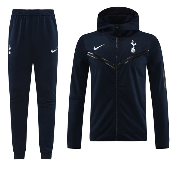 23/24 Tottenham Dark Blue Jacket Tracksuit Thai Quality