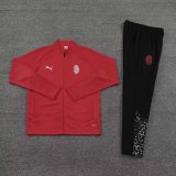 23/24 Ac Milan Red Jacket Tracksuit Thai Quality