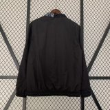 23/24 Real Madrid Dragon Black Windbreaker Jacket two-sided Jacket Thai Quality