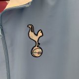23/24 Tottenham Blue Windbreaker Jacket two-sided Jacket Thai Quality
