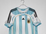 2006 Argentina Home Retro Jersey Fans Version