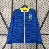 23/24 Brazil Windbreaker Jacket two-sided Jacket Thai Quality