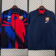 23/24 Barcelona Windbreaker Jacket two-sided Jacket Thai Quality