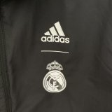 23/24 Real Madrid Dragon Black Windbreaker Jacket two-sided Jacket Thai Quality