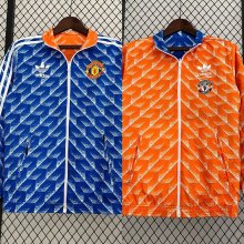 23/24 Man Unied Windbreaker Jacket two-sided Jacket Thai Quality