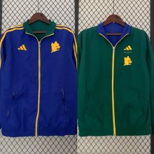 23/24 Roma Windbreaker Jacket two-sided Jacket Thai Quality