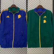 23/24 Roma Windbreaker Jacket two-sided Jacket Thai Quality