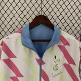 23/24 Tottenham Blue Windbreaker Jacket two-sided Jacket Thai Quality