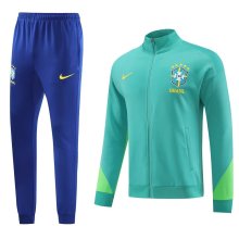 23/24 Brazil Grass Green Jacket Tracksuit Thai Quality