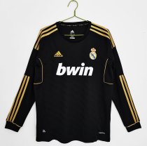 11/12 Real Madrid Away Retro Jersey Long Sleeve