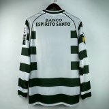 01/03 Sporting Lisbon Home Retro Jersey Long Sleeve Thai Quality
