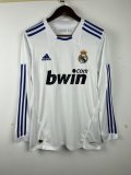 10/11 Real Madrid Home Retro Jersey Long Sleeve