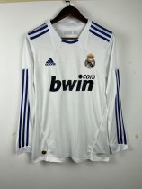 10/11 Real Madrid Home Retro Jersey Long Sleeve