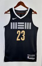 NBA Season 2024 Memphis Grizzlies Black City Eidtion #23 ROSE Jersey High Quality Name and Number Print