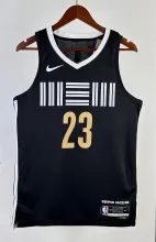 NBA Season 2024 Memphis Grizzlies Black City Eidtion #23 ROSE Jersey High Quality Name and Number Print