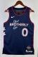 NBA Men 2024 Philadelphia 76ers Navy City Edition #0 MAXEY Swingman Jersey