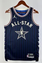 NBA Men Season 2024 Boston Celtics All Stars Blue #0 TATUM Jersey High Quality Name and Number Print