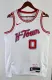 NBA Men Season 2024 Houston Rockets White City Edition #0 WESTBROOK Jersey High Quality Name and Number Print