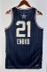 NBA Men Season 2024 Boston Celtics All Stars Blue #21 ENBIID Jersey High Quality Name and Number Print